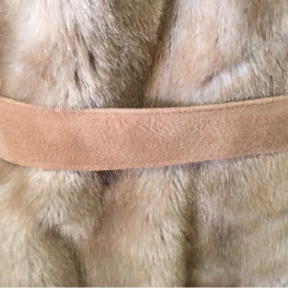 Rawley International FRANCE Faux FUR Coat Vintage Gorgeous Tissavel England Med! - Picture 7 of 8